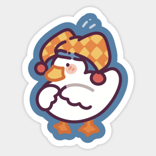 Joker duck Sticker